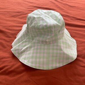 Gingham Sun Hat